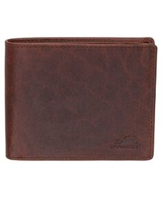 Мужской защищенный RFID-кошелек Buffalo с карманом для монет Mancini