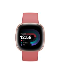 Умные часы Versa 4 Pink Sand Copper Rose, 39 мм Fitbit