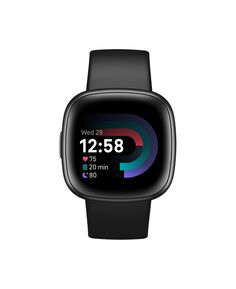 Умные часы Versa 4 Black Graphite Premium, 39 мм Fitbit