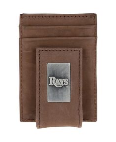 Мужской кожаный кошелек Tampa Bay Rays с передним карманом Eagles Wings