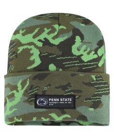 Мужская камуфляжная вязаная шапка с манжетами Penn State Nittany Lions Veterans Day Nike