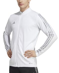 Мужская спортивная куртка Tiro 23 со светоотражающей молнией спереди adidas