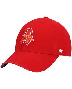 Мужская красная приталенная шляпа Tampa Bay Buccaneers Legacy Franchise &apos;47 Brand