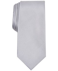 Мужской тонкий галстук с однотонной текстурой Alfani