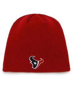 Мужская красная вязаная шапка с логотипом Houston Texans Secondary &apos;47 Brand