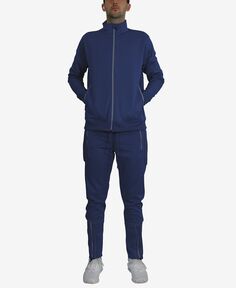 Мужская облегающая влагоотводящая быстросохнущая светоотражающая спортивная куртка и брюки для бега, комплект из 2 предметов Galaxy By Harvic