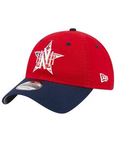 Мужская красная регулируемая шапка Nashville SC Americana 9TWENTY New Era