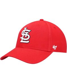 Мужская красная регулируемая кепка St. Louis Cardinals Legend MVP &apos;47 Brand