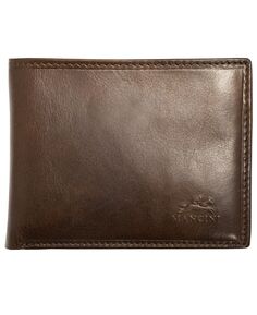 Мужской кошелек Boulder Collection с защитой RFID и съемным футляром и карманом для монет Mancini