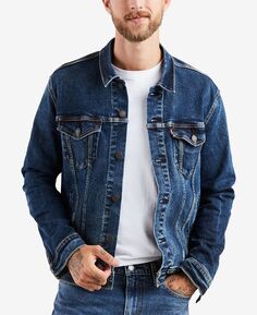Мужская джинсовая куртка классического кроя из эластичного денима Levi&apos;s Levis