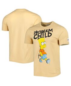 Мужская футболка цвета хаки «Симпсоны для проблемных детей» Freeze Max