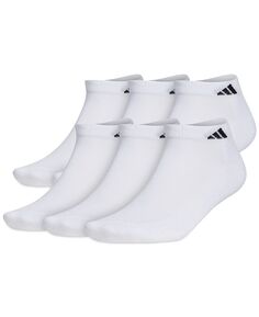 Мужские спортивные носки с мягкой подкладкой, 6 пар низких носков adidas
