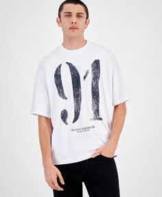 Мужская футболка с графическим логотипом 91 Armani Exchange
