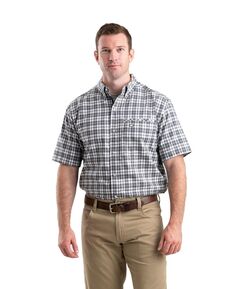 Мужская длинная рубашка на пуговицах с коротким рукавом Foreman Flex Berne