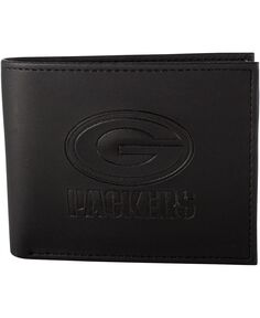 Мужской черный гибридный складной кошелек Green Bay Packers Evergreen Enterprises