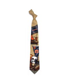 Мужской темно-рыжий галстук с изображением тигров «Ностальгия» Eagles Wings