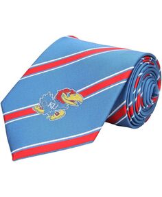 Мужской тканый полиэстеровый галстук Kansas Jayhawks Eagles Wings