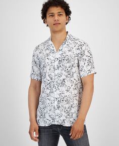 Мужская рубашка стандартного кроя с цветочным принтом I.N.C. International Concepts
