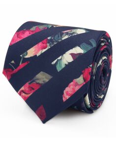 Мужской галстук в цветочную полоску с росписью Ox &amp; Bull Trading Co.