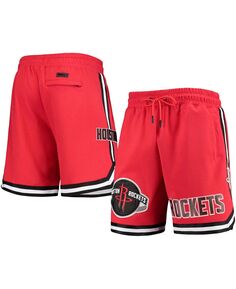 Мужские красные шорты из синели Houston Rockets Pro Standard