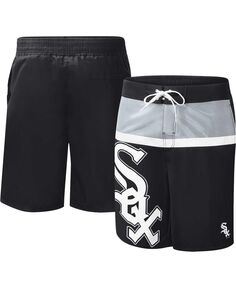 Мужские черные шорты для плавания Chicago White Sox Sea Wind G-III Sports by Carl Banks