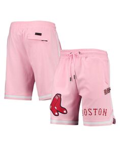 Мужские розовые клубные шорты Boston Red Sox с логотипом Pro Standard