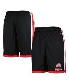 Мужские баскетбольные шорты Ohio State Buckeyes черного цвета Champion