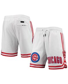 Мужские белые шорты с логотипом команды Chicago Cubs Pro Standard