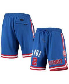 Мужские шорты Cade Cunningham Blue Detroit Pistons Player Replica Pro Standard