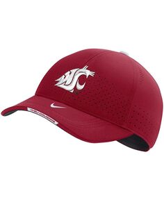Мужская малиновая шляпа Washington State Cougars Classic99 с логотипом Swoosh Performance Flex. Nike