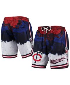 Мужские шорты Minnesota Twins красно-бело-синие Pro Standard