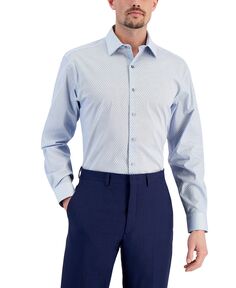 Мужская классическая рубашка стандартного кроя с устойчивой к загрязнениям сотовой тканью Alfani