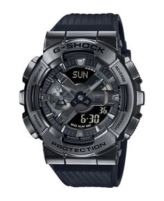 Мужские аналогово-цифровые часы из черной смолы, 48,8 мм, GM110BB-1A G-Shock