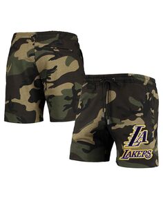 Мужские шорты с камуфляжным принтом Los Angeles Lakers Team Pro Standard