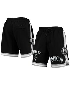 Черные мужские шорты Kevin Durant Team Player Brooklyn Nets Pro Standard