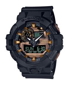 Мужские аналоговые цифровые часы из черной смолы 53,4 мм, GA700RC-1A G-Shock