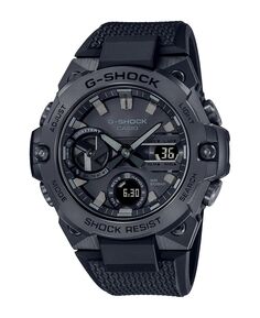 Мужские аналоговые цифровые часы из черной смолы 49,6 мм, GSTB400BB-1A G-Shock