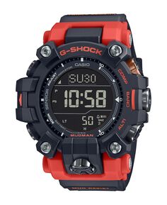 Мужские цифровые часы из смолы серого и оранжевого цвета, 52,7 мм, GW9500-1A4 G-Shock
