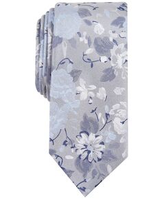 Мужской тонкий галстук Hilton с цветочным принтом Bar III