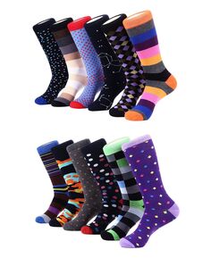 Мужские дизайнерские классические носки, набор из 12 шт. Mio Marino