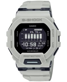 Мужские цифровые часы с коричневым ремешком из смолы, 46 мм, GBD200UU-9 G-Shock