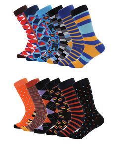Мужские классические носки из ретро-коллекции, набор из 6 шт. Mio Marino