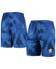 Мужские темно-синие тренировочные шорты с принтом тай-дай Houston Astros FOCO