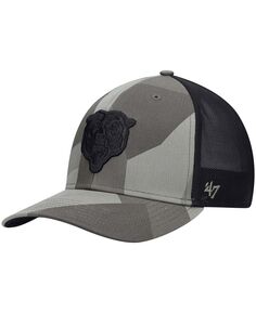 Мужская оливковая кепка Chicago Bears Countershade MVP Dp Trucker Snapback &apos;47 Brand
