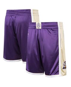 Мужские шорты Kobe Bryant Purple из Зала славы Лос-Анджелес Лейкерс, класс 2020 года, подлинные классические шорты из твердой древесины Mitchell &amp; Ness