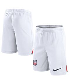 Мужские белые шорты USMNT для домашних выступлений на стадионе Nike
