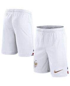Мужские белые шорты для домашних выступлений на стадионе сборной Франции Nike