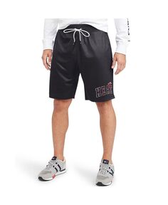 Мужские черные баскетбольные шорты из сетки Miami Heat Mike Tommy Jeans