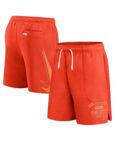 Мужские оранжевые эффектные шорты для игры с мячом San Francisco Giants Nike