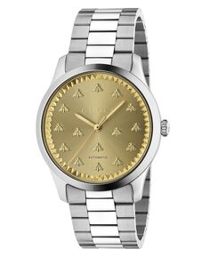 Мужские швейцарские часы G-Timeless Multibee с браслетом из нержавеющей стали, 42 мм Gucci